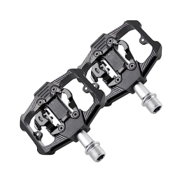 Hongjingda Mountain Bike Pedal Bicycle Pedals - Aluminium Alloy Bicycle Pedals with 3 Bearings, Bicycle Pedals for BMX, Junior Bikes, Mountain Bikes, City Bikes, Road Bikes, Cruiser Bikes Hongjingda