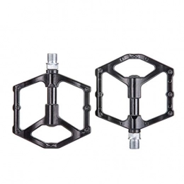 BEOOK Spares Bicycle Pedals Aluminum Alloy Mountain Bike Pedals Bicycle Parts Black