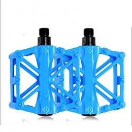 BEOOK Mountain Bike Pedal Bicycle Pedals, Aluminum Alloy Mountain Bike Pedals, Bicycle Parts Blue