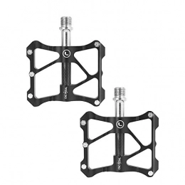 LZYqwq Spares Bicycle Pedals, Aluminum Mountain Bike Pedal Anti-Slip Ultralight Durable Sealed Bearing, for Mountain Bike Bmx Mtb Road Bicycle