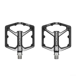 SPORTARC Mountain Bike Pedal Bicycle Pedals, Bicycle Aluminum Alloy Non-slip Sealed Bearing Pedals, Mountain Bike Downhill Off-road Pedal, Bike Accessories, Black