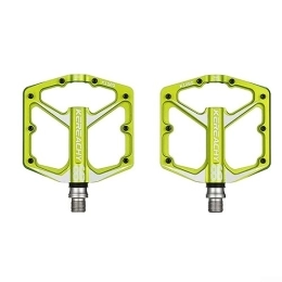 SPORTARC Spares Bicycle Pedals, Bicycle Aluminum Alloy Non-slip Sealed Bearing Pedals, Mountain Bike Downhill Off-road Pedal, Bike Accessories, Green