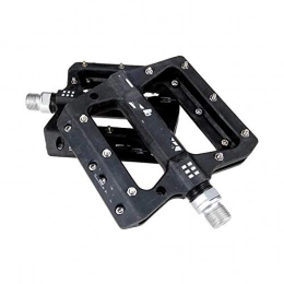 BAODI Mountain Bike Pedal Bicycle Pedals Bicycle Components Black Nylon Pedals Ultralight Bicycle Pedals Bearings Cycling Pedals Mountain Bike Folding Bike Pedals