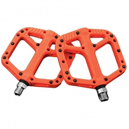 GXXDM Spares Bicycle Pedals Bicycle Cycling Nylon Composite Bike Pedals 9 / 16 Inch with Sealed Anti-Slip Durable for BMX Mountain Bike Road Bike Trekking Bike Expected Delivery within 5-15 Days, Orange, 2018 12A