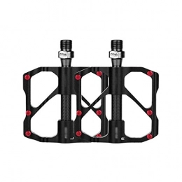 BAODI Mountain Bike Pedal Bicycle Pedals Bike Pedal Ultra-Light Aluminum Mountain Bike Pedals Spare Parts Sealed Bearings Rugged and Easy to Install for Road Bikes Mountain Bikes