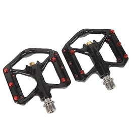 Emoshayoga Spares Bicycle Pedals, Carbon Fiber Mountain Bike Pedals, Ultralight for Bike Conversion
