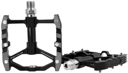 NAMEXA Mountain Bike Pedal Bicycle Pedals, Mountain Bike Pedal, Bike Pedals Mountain Bike Pedals MTB Pedals Bicycle Flat Pedal, 3 Sealed Bearings Pedals Carbon Fiber Bicycle Pedals 9 / 16