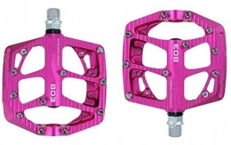 Donglinshangcheng Spares Bicycle pedals, mountain bike pedals Aluminum Alloy CNC MTB Mountain BMX Bicycle Bike Pedals Cycling Sealed Bearing Pedals Pedal Suitable for general mountain bikes, road bikes, c ( Color : Pink )