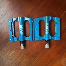 Donglinshangcheng Spares Bicycle pedals, mountain bike pedals Aluminum Alloy Road Bike Pedals Ultralight MTB Bearing Long Axis Bicycle Pedal Bike Parts Suitable for general mountain bikes, road bikes, c ( Color : Blue )