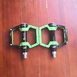 Donglinshangcheng Mountain Bike Pedal Bicycle pedals, mountain bike pedals Bearing Pedals Magnesium Aluminum Alloy Mountain Bike MTB Bicycle Pedal Road Bike Pedals Suitable for general mountain bikes, road bikes, c ( Color : Green )