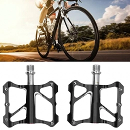 01 02 015 Mountain Bike Pedal Bicycle Pedals, Mountain Bike Pedals Bicycle Flat Pedals Universal Lightweight Bike Pedals Aluminum Alloy for Mountain Bikes for Road Bikes for Folding Bikes