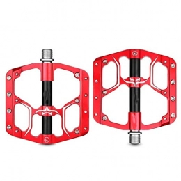 Donglinshangcheng Mountain Bike Pedal Bicycle pedals, mountain bike pedals Flat Bike Pedals MTB Road Sealed Bearings Bicycle Pedals Mountain Bike Pedals Wide Platform Pedales Mtb Accessories Suitable for general mountain bikes, road bikes