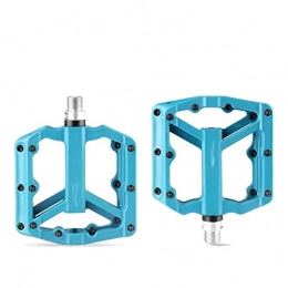 Donglinshangcheng Spares Bicycle pedals, mountain bike pedals Flat MTB Pedals Nylon Bicycle Pedal Bmx Mountain Bike Platform Pedals 3 Sealed Bearings Cycling Pedals For Bicycle Suitable for general mountain bikes, road bikes,