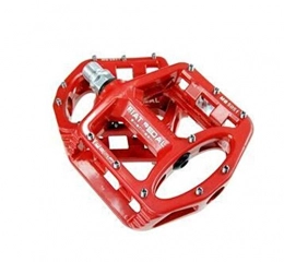 Donglinshangcheng Mountain Bike Pedal Bicycle pedals, mountain bike pedals Magnesium Alloy Road Bike Pedals Ultralight MTB Bearing Bicycle Pedal Bike Parts Accessories Suitable for general mountain bikes, road bikes, c ( Color : Red )