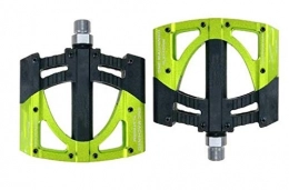 Donglinshangcheng Mountain Bike Pedal Bicycle pedals, mountain bike pedals MTB Bike Platform 3 Bearings Road Bike Pedals Ultralight Mountain Bicycle Pedal Accessories Suitable for general mountain bikes, road bikes, c ( Color : Green )