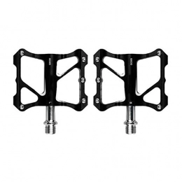 Donglinshangcheng Mountain Bike Pedal Bicycle pedals, mountain bike pedals Non-slip Alloy Road Bike Pedals Ultralight MTB Bicycle Pedal Bike Accessories Suitable for general mountain bikes, road bikes, c ( Color : Black )