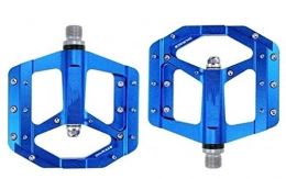 Donglinshangcheng Spares Bicycle pedals, mountain bike pedals Ultralight Bike Pedals Professional CNC MTB Pedal Mountain Road Bike Pedal Bicycle Part Suitable for general mountain bikes, road bikes, c ( Color : Blue )