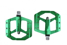 Donglinshangcheng Spares Bicycle pedals, mountain bike pedals Ultralight CNC Aluminum Alloy Bearings Bicycle Pedal MTB BXM Pedals Bicycle Pedal Suitable for general mountain bikes, road bikes, c ( Color : Green )