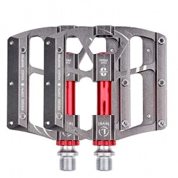 CBDJNT Mountain Bike Pedal Bicycle Pedals Mountain Bike Three Palin Aluminum Alloy Palin Pedal Non-slip Chrome Molybdenum Steel Bearing Pedal Bicycle Accessories / 105 * 96mm
