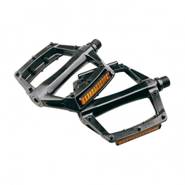 Newin Star Spares Bicycle Pedals Non Slip Mountain Bike Platform Pedals with Reflective Strips 1pair