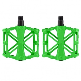 Aouoihnb Mountain Bike Pedal Bicycle Pedals Stable Durable Applicable Road Bike Mountain Bike Dead Flying Etc (Color : Green)