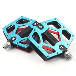 WANGWO Spares Bicycle Pedals Ultra-Light Aluminum Alloy Pedals Mountain Bike Riding Equipment Spare Parts Three Colors Optional (blue)