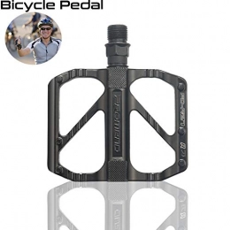 Bicycle Pedals, Universal Mountain Bike Bicycle Pedals Non-slip and Light Standard Aluminum Alloy DU Spindle 9/16 Bicycle Pedals, Labor-saving Road Bicycle Pedal Bicycle Accessories