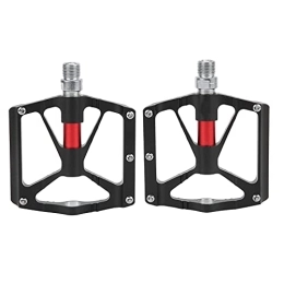 Onewer Spares Bicycle Platform Flat Pedals, Mountain Bike Pedals Professional Design Lightweight Practical To Use for Mountain Bike for Outdoor(black)