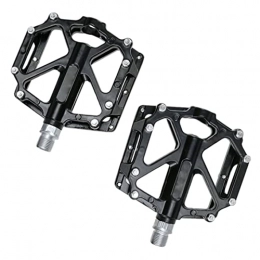 Screst Mountain Bike Pedal Bicycle Replace Pedal, Bicycle Pedals Lightweight Aluminum Mountain Bike Platform Pedal Universal Cycling Accessories 1Pair