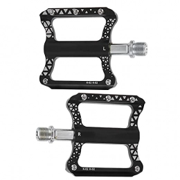 Alomejor Spares Bike Bearing Pedal Aluminum Alloy Bicycle Platform Flat Pedals for Road Mountain Bike Bicycle
