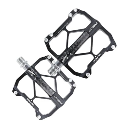INOOMP Mountain Bike Pedal Bike Pedal 1pair Para Bicicleta Mtb Pedals Cycling Pedals Bike Replacement Pedal Black Mountain Bike Pedal Bike Replacement Par Pedal for Mtb Fold Accessories To Rotate