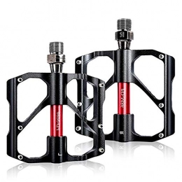 Fengbingl-sp Spares Bike Pedal Bike Pedals, Bicycle Pedals 9 / 16 Inch Spindle Universal Cycling Pedals Aluminium Alloy Lightweight Mountain Bike Pedal for MTB, Road Bicycle, BMX for 9 / 16 MTB BMX Road Mountain Bike Cycle