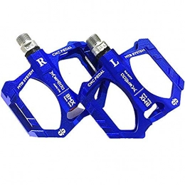 yyqx closed truck Mountain Bike Pedal Bike Pedal CNC for BikingAluminum alloy mountain bike pedal bicycle pedal Peeling non-slip pedal chrome molybdenum steel bearing cycling bicycle accessories gold