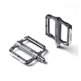SOWUDM Mountain Bike Pedal Bike Pedal Mountain Bike Pedals Platform Bicycle Flat Alloy Pedals 9 / 16" Pedals Non-Slip Alloy Flat Pedals Mountain Bike Pedals (Color : A006 T)