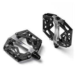 SOWUDM Mountain Bike Pedal Bike Pedal Ultralight Bicycle Pedals Flat Alloy Pedals Mountain Bike Pedals 9 / 16" Sealed Bearings Pedals Non-Slip Flat Pedals Mountain Bike Pedals