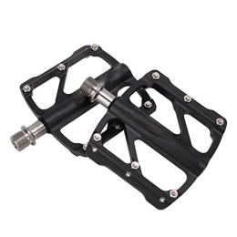Weikeya Spares Bike Pedals, 3 Bearings Aluminum Body Firm Shaft Flat Platform Pedals for Mountain Bicycle