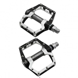 Lidada Mountain Bike Pedal Bike Pedals Alloy Bicycle Pedals Strong Non-Slip Bicycle Pedal Ultra Sealed Bearings Platform for 9 / 16 MTB BMX Road Mountain Bike Cycle (1 Pair), GrayBlack