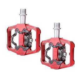 Dubbulon Spares Bike Pedals, Aluminum Alloy Cruisers Bicycle Flat Pedals - Bike Pedals For BMX, Junior Bicycle, Mountain Bicycle, City Bicycle, Road Bicycles, Cruisers Bicycle Dubbulon