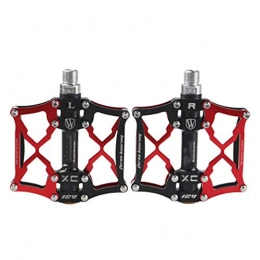 Subobo Spares Bike Pedals, Bicycle Comfort Pedal Cycling Pedals Pedals Lightweight Fiber Bicycle Lightweight Offering Durability and Stability (Color : Black, Size : 91x102x17mm)