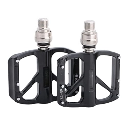 AXOINLEXER Mountain Bike Pedal Bike Pedals- Bicycle Pedals 3 Sealed Bearings MTB Pedals Wide Platform Pedals for Mountain Bike, BMX, Road Bike Pedals