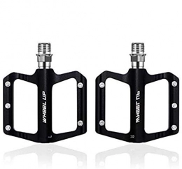 BIKERISK Spares Bike Pedals, Bicycle Platform, Super Bearing Cycling Bicycle Road Bike Hybrid Pedals for Mountain Bike Road Vehicles and Folding, 1 Pair