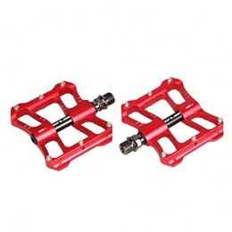 Bike Pedals CNC Machined Aluminum Alloy Body Fit Most Adult Bikes Mountain Road and Hybrid Bicycles