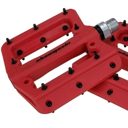 VKEID Spares Bike Pedals Durable Mountain Bike Flat Cycling Road Bike Pedals Fit Most Adult Mountain Road Bikes Bike Bicycle Accessories (Color : Red, Size : 100x98x20mm)