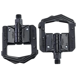 YoGaes Spares Bike Pedals Folding Bicycle Pedals MTB Mountain Bike Padel Aluminum Folded Pedal Bicycle Parts Mtb Pedals (Color : 1)