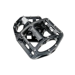 AMWRAP Spares Bike Pedals Magnesium Alloy Road Bike Pedals Ultralight MTB Big Foot Road Cycling Bearing Pedal Bike Bicycle Parts Accessories Mountain Bike Pedals (Color : Black)