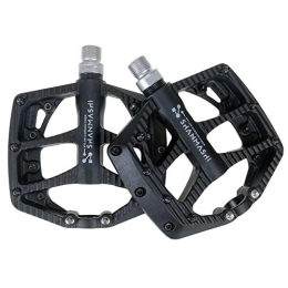Gertok Spares Bike Pedals Mountain Bike Pedals Waterproof And Anti-slip Stable Structure And Durable black, free size