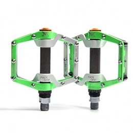 PPCAK Spares Bike Pedals MTB BMX Sealed Bearing Bicycle CNC Product Alloy Road Mountain SPD Cleats Ultralight Pedal Cycle Cycling Accessories (Color : Green)