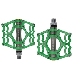 zhppac Mountain Bike Pedal Bike Pedals Mtb Pedals Flat Pedals Cycling Accessories Bicycle Accessories Cycle Accessories Mountain Bike Accessories Bike Accessories green+gray, free size