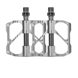Generic Mountain Bike Pedal Bike Pedals Pedal Quick Release Road Bicycle Pedal Anti-slip Ultralight Mountain Bike Pedals Carbon Fiber 3 Bearings Pedale Mtb Pedals (Color : 2)