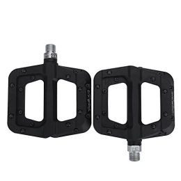 Dioche Mountain Bike Pedal Bike Pedals Set, Outdoor Bicycle Sealed Bearing Pedal Mountain Road Bike Cycling Platform Replacement Part(Black)